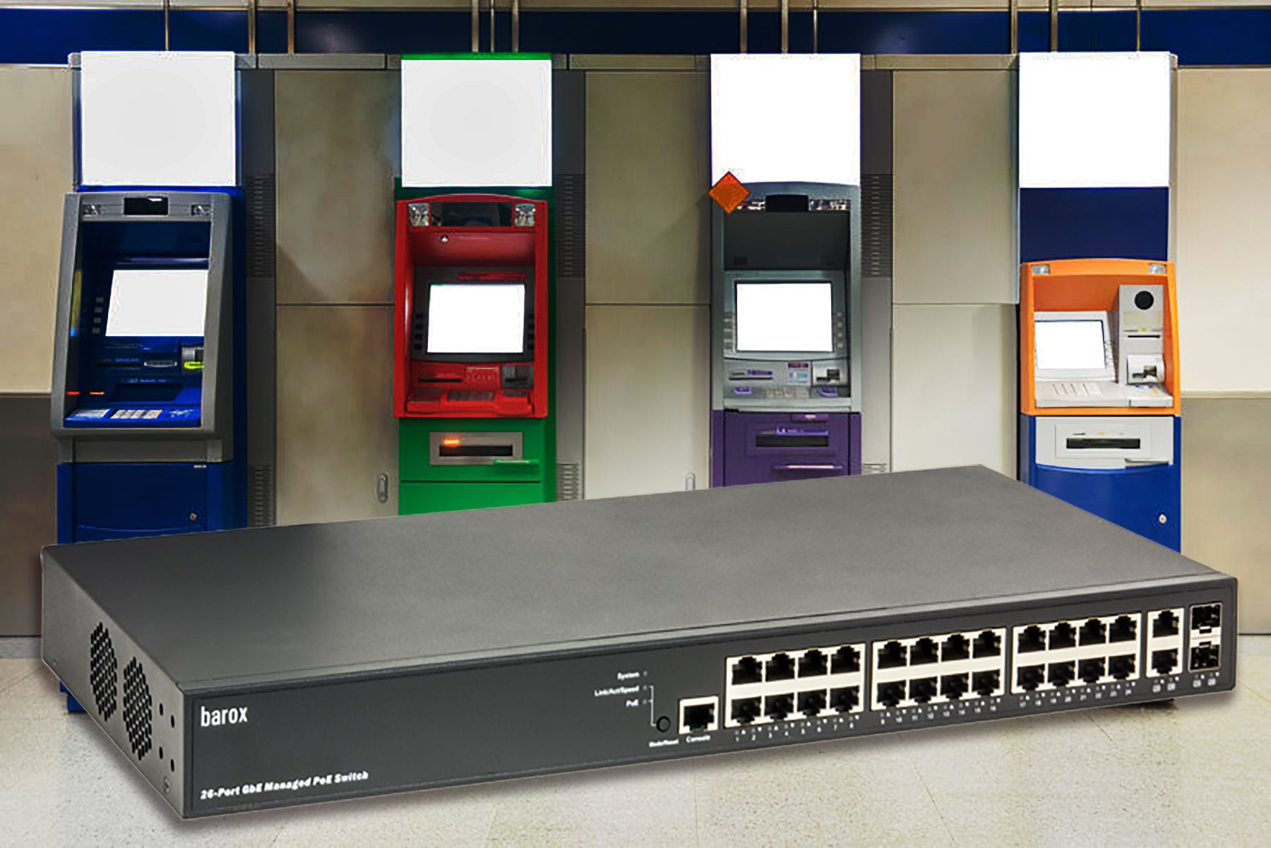 barox & MAKU Smart solution provides enhanced bank security